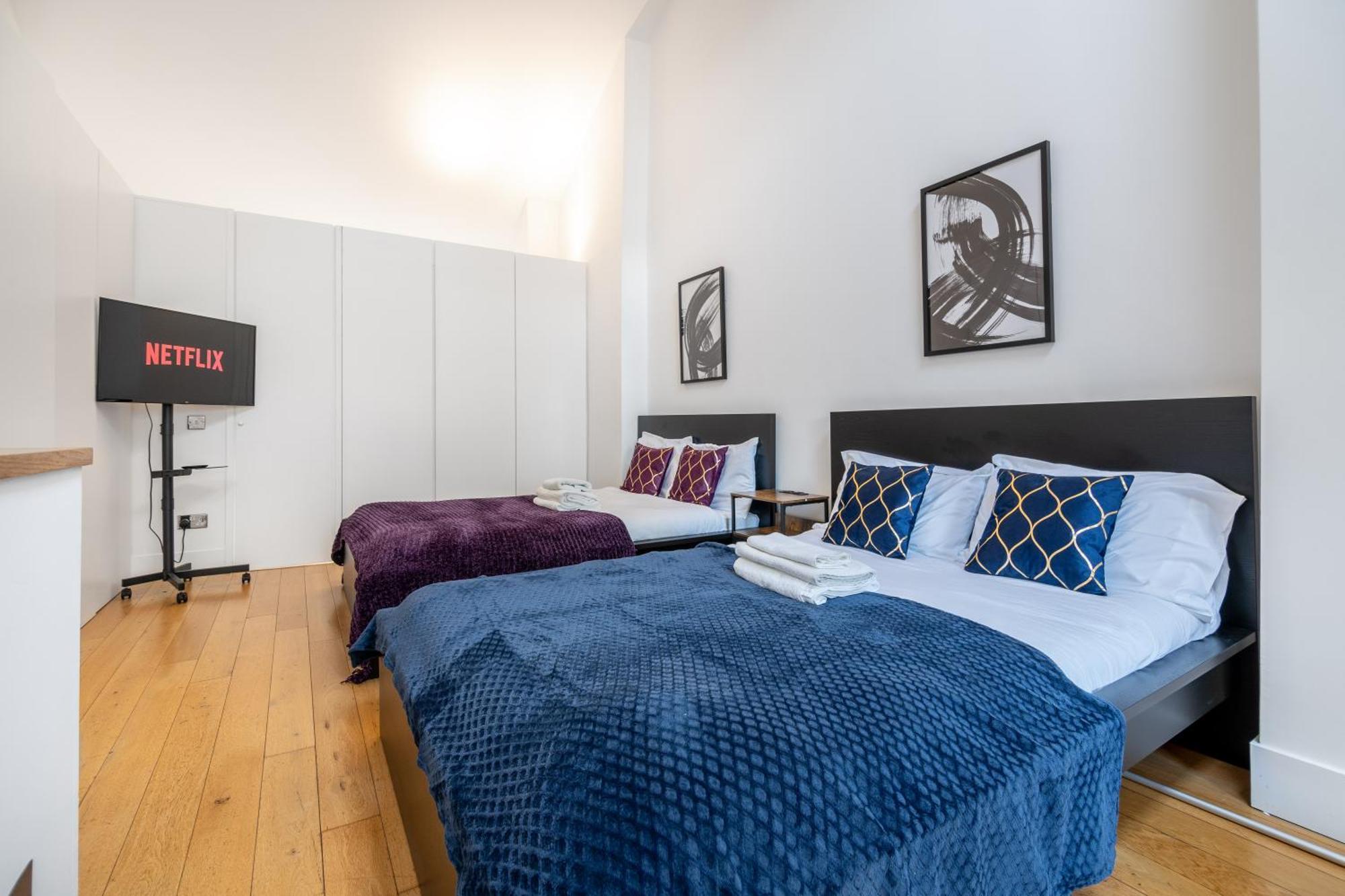 The Deluxe Barbican Duplex Londra Esterno foto